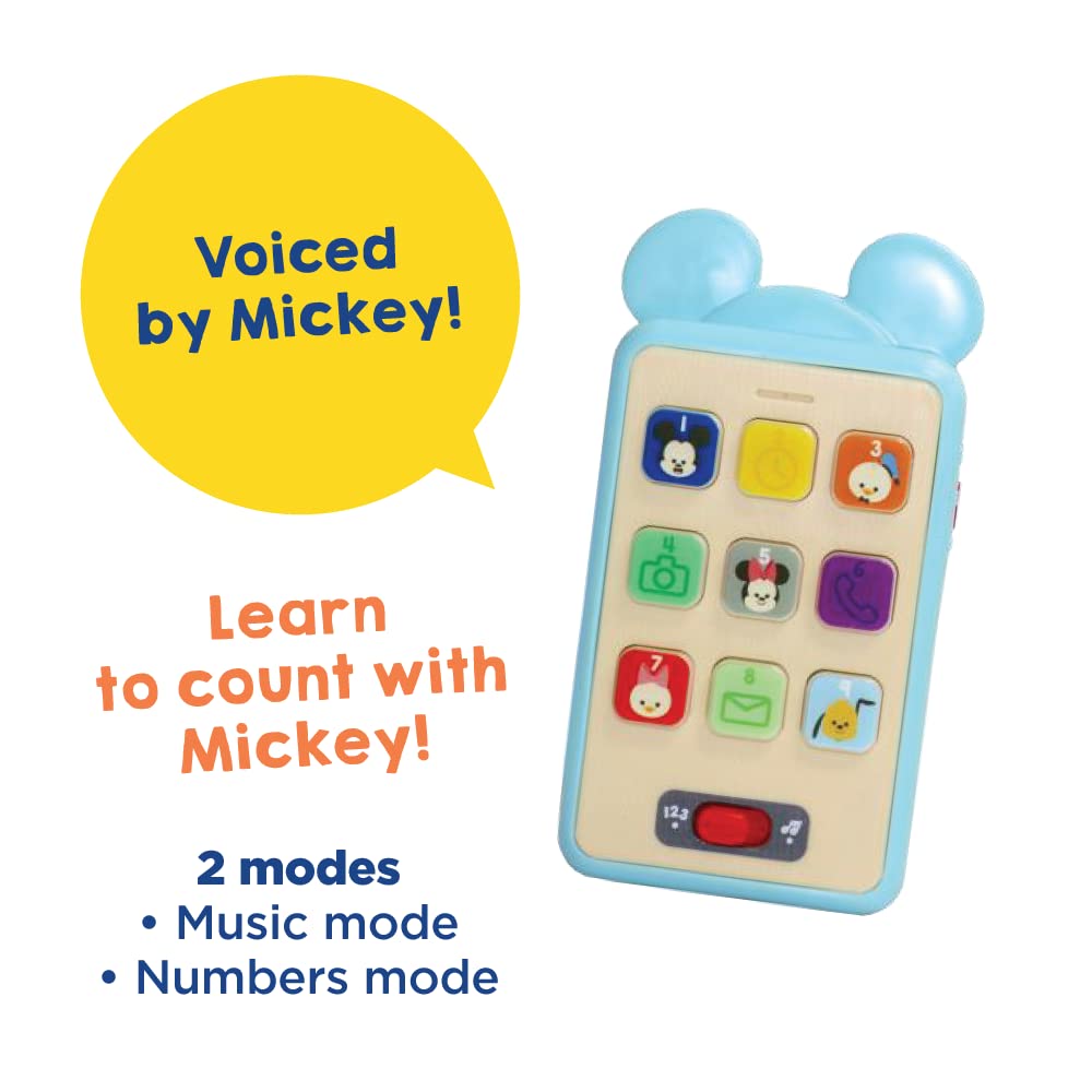 Amazon.com: Disney Hooyay Mickey Mouse Cell Phone with Lights and